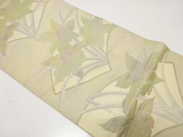 Japanese Kimono / Antique / Fukuro Obi Silk